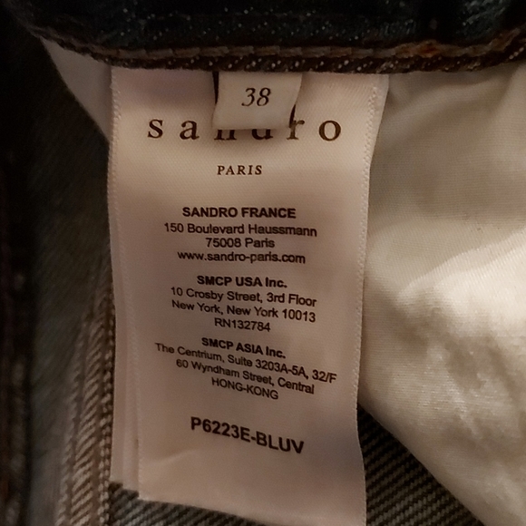 Sandro Paris high waisted pants - Picture 8 of 9
